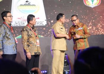 Berkat Komitmen Tinggi Dibidang Kesehatan, Sulpakar Terima Penghargaan UHC Award 2023