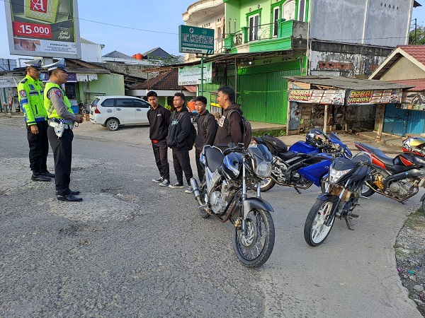 Berknalpot Racing, Kendaraan Pelajar Dijaring Satlantas Polres Mesuji