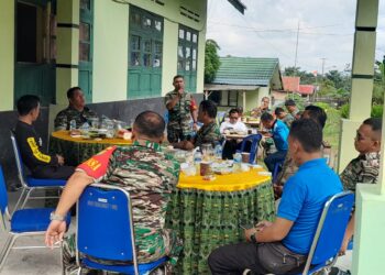 Jelang Pikakam, Pererat Sinergi antara TNI dan Pemerintah Kecamatan Blmbangan umpu