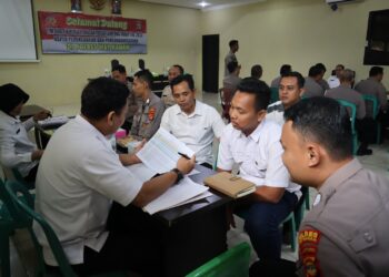 Polda Lampung Lakukan Audit Kinerja Tahap I TA 2023 di Polres Way Kanan