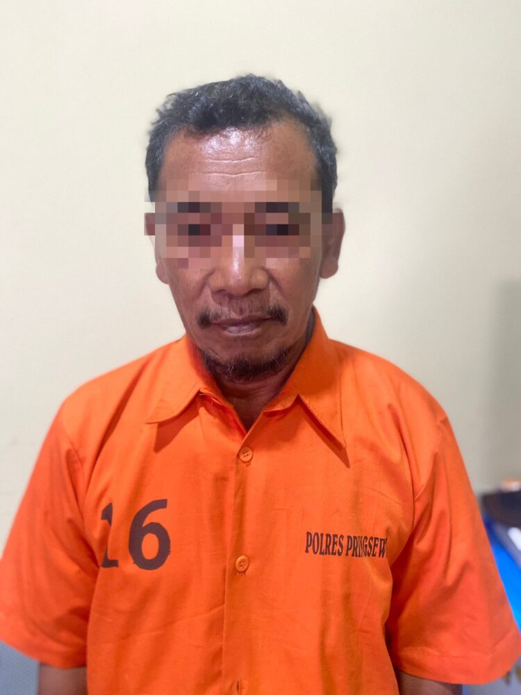 Polres Pringsewu Amankan Pelaku Kekerasan Fisik Terhadap Anak Dibawah Umur