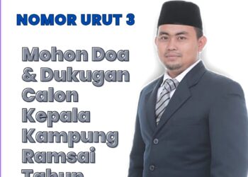 Hendrik Bertekad Wujudkan Kampung Ramsai Maju dan Mandiri