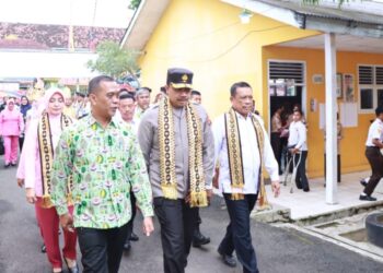 Kunjungi Polres Lampung Utara, Waka Polda Lampung Buka Spectrus Olympics Smabha Trophy