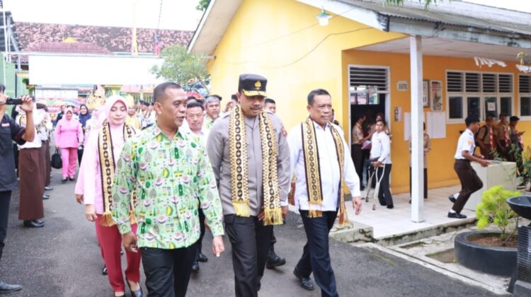 Kunjungi Polres Lampung Utara, Waka Polda Lampung Buka Spectrus Olympics Smabha Trophy