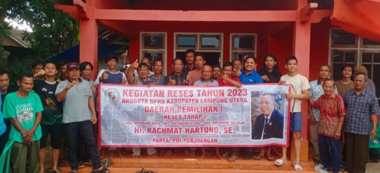 Jaring Aspirasi, Rachmat Hartono, Dengar Keluhan Dan Harapan Masyarakat Kotabumi Tengah