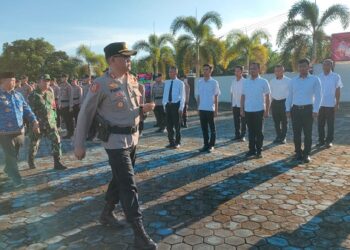 Polres Mesuji Gelar Apel Pasukan Operasi Ketupat 2023