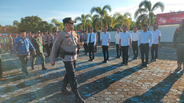 Polres Mesuji Gelar Apel Pasukan Operasi Ketupat 2023