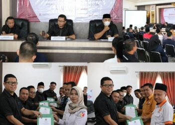 KPU Rapat Pleno Terbuka Rekapitulasi DPS Tingkat Kabupaten Way Kanan Dalam Pemilu Tahun 2024