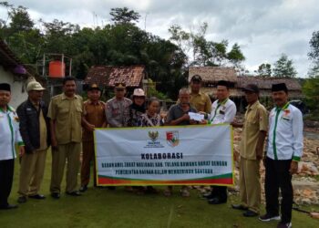 Baznas Tubaba Salurkan Bantuan 3 Juta Untuk Korban Kebakaran