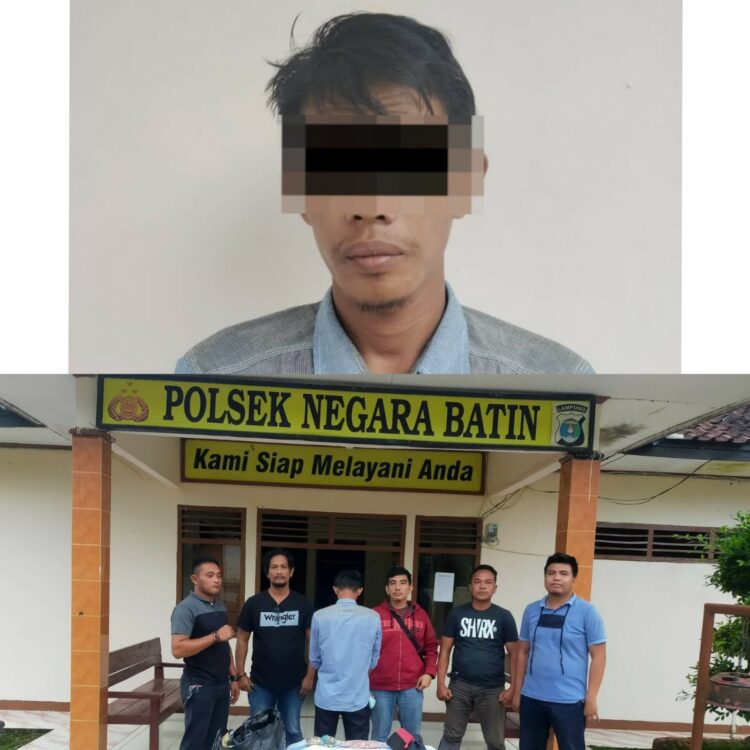 Dalam Waktu 2 x 24 Jam, Posek Negara Batin Ringkus Pelaku Curat Uang Ratusan Juta