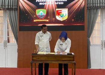 Upaya Memajukan Daerah, Pemkab Tubaba Jalin MoU Dengan Pemkab Sumedang