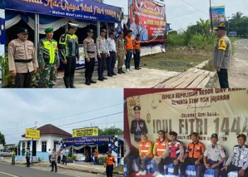 Polri Wujudkan Mudik Aman dan Berkesan di Way Kanan