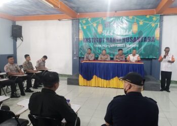 Puluhan Satpam Ikuti Sosialisasi Penggunaan Perangkat Radio Komunikasi
