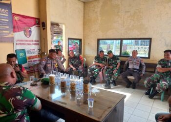 Puluhan Aparat TNI Datangi Polsek Gadingrejo, Ternyata Ini Tujuannya