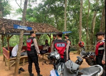 Patroli Dialogis Upaya Polres Pringsewu Jaga Kondusifitas Wilayahnya