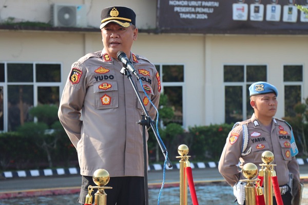 Pimpin Apel Besar Polisi RW, Ini Pesan Kapolres Mesuji