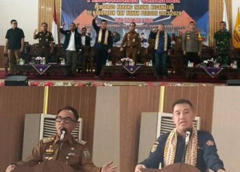 Pengurus Karang Taruna Kecamatan Se-kabupaten Way Kanan Dikukuhkan