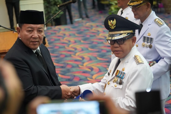 Sah! Sulpakar Dikukuhkan Kembali Menjadi Penjabat Bupati Mesuji Periode 2023-2024