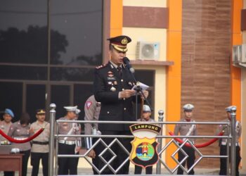 Polres Pringsewu Gelar Upacara Peringatan Hari Kebangkitan Nasional Ke-115