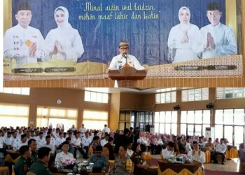Bupati Adipati dan Wabup Ali Rahman Halal Bi Halal Dengan Forkompimda dan Pimpinan OPD serta ASN