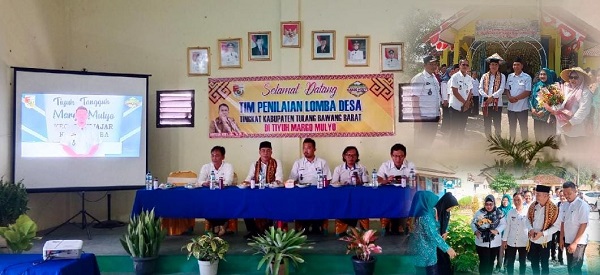 Pemkab Tubaba Laksanakan Penilaian Lomba Desa, Pemenang Mewakili ke Provinsi