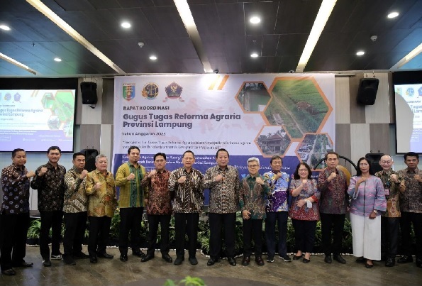 Buka Rakor Gugus Tugas Reforma Agraria Provinsi Lampung Tahun 2023, Gubernur Arinal Tawarkan 3 Skema Reforma Agraria di Provinsi Lampung