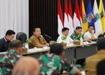 Rakor Persiapan Menjelang Hari Raya Idul Fitri 1444 H, Gubernur Arinal Djunaidi Minta Seluruh Sektor Persiapkan Skenario Antisipatif agar Lebaran Berjalan Tertib, Aman, Lancar dan Terkendali