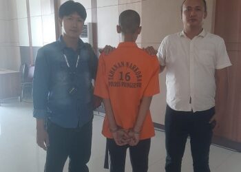 Demi Bersenang-Senang, Buruh Tani Asal Tanggamus Curi tiga Unit HP Di Pringsewu