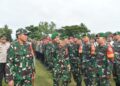 Kodim 0421/Lamsel, kerahkan 10 Koramil mendukung Pengamanan Kunjungan Kerja Presiden RI