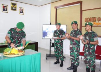 Takpernah dirayakan ulang tahun, ini kata Anggota Kodim 0421.