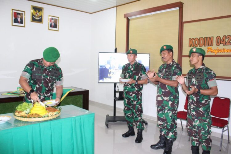 Takpernah dirayakan ulang tahun, ini kata Anggota Kodim 0421.