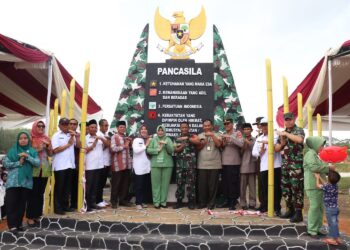 Tubaba Launching 2 Kampung Pancasila