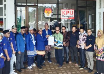 Daftarkan Bacalegnya, PAN Mesuji Target Pimpinan DPRD