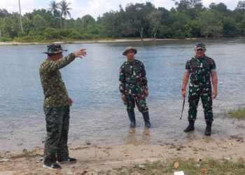 Dandim 0421/Ls Tinjau Kesiapan Lokasi Penanaman  Mangrove