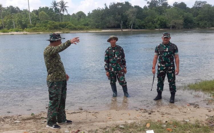 Dandim 0421/Ls Tinjau Kesiapan Lokasi Penanaman  Mangrove