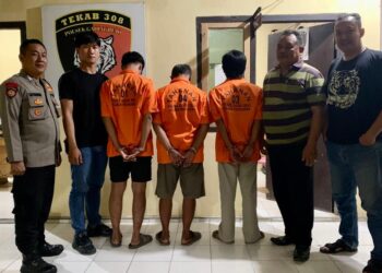 Gara Gara Judi Togel, Anak dan Bapak ditangkap Polisi