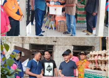 Pemkab Mesuji Salurkan Bantuan Korban Rumah Kebakaran, Di Desa Wiralaga dan Wirabangun