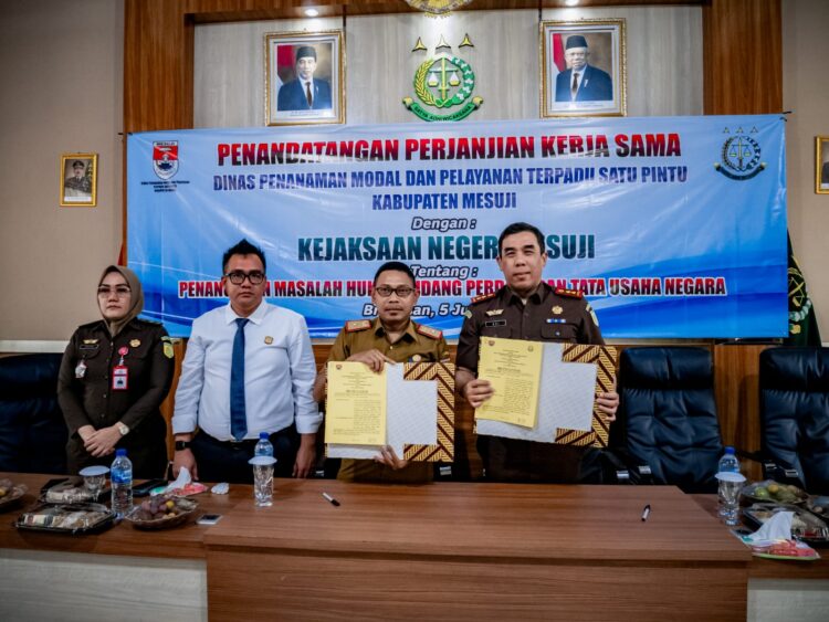 DPMPTSP Mesuji Jalin Kerjasama Dengan Kejari