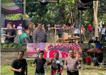 Semarak Hari Bhayangkara Ke 77, Polres Way Kanan Gelar Lomba Burung Berkicau