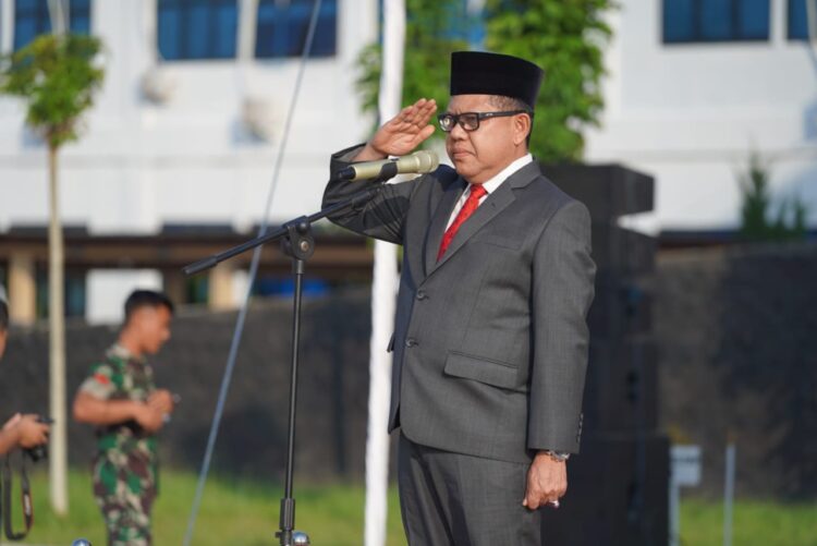 Penjabat Bupati Mesuji Pimpin Upacara Peringatan Hari Lahir Pancasila