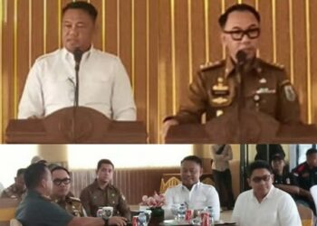 Dirkrimsus Polda Lampung Hearing Terkait Pertambangan Emas Tanpa izin (PETI)