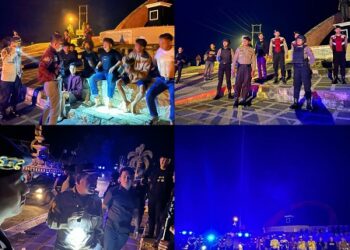 Polres Way Kanan Gelar Patroli Perintis PRESISI Sasar Titik Rawan