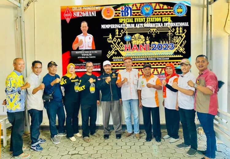 Hari Anti Narkotika Internasional 2023, ORARI Lokal Pringsewu Gelar SES