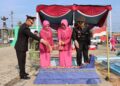 Polres Pringsewu Menggelar Ziarah dan Tabur Bunga untuk Memperingati Hari Bhayangkara ke-77