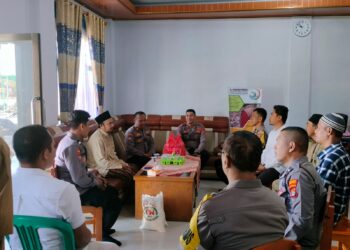 Tangkal Radikalisme, Satgas Operasi Bina Waspada Polres Pringsewu Silaturahmi Ke Ponpes Al-Hidayah
