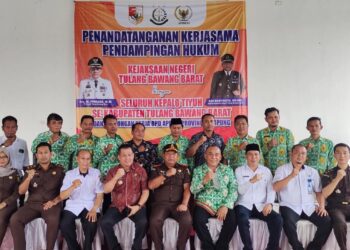 Kejari Tubaba Jalin Kerjasama Pendampingan Hukum Dengan Tiyuh, Berikan 3 Pelayanan