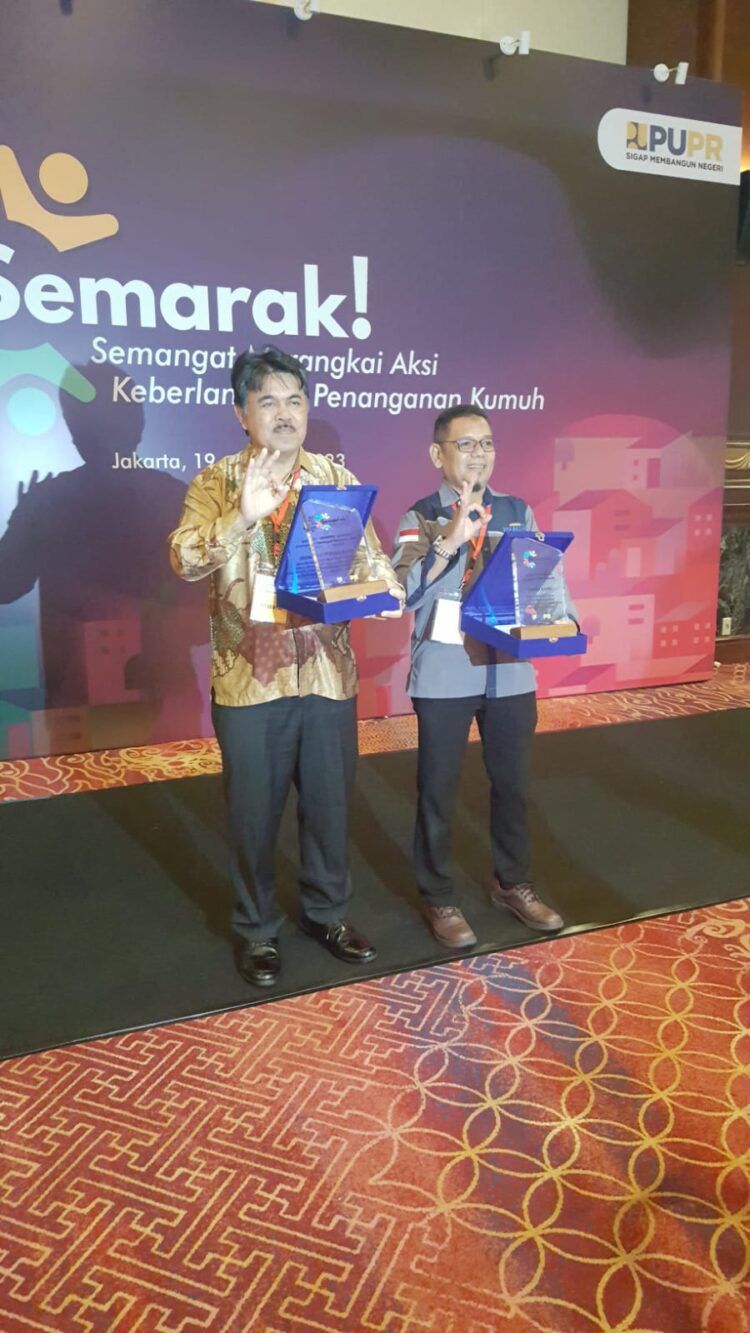 Kabupaten Pringsewu Mendapatkan Dua Penghargaan KOTAKU awards 2023