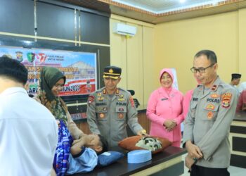 Polres Tubaba Gelar Sunatan Massal Gratis