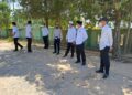 Walikota Metro Tinjau Perbaikan Jalan Provinsi
