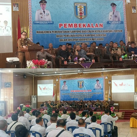 Bupati Adipati Buka Pembekalan Manajemen Pemerintah Kampung